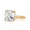5.15ct Old Mine Cut Diamond Engagement Ring