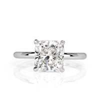 2.82ct Cushion Cut Diamond Engagement Ring