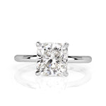 2.82ct Cushion Cut Diamond Engagement Ring