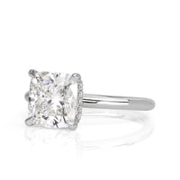 2.82ct Cushion Cut Diamond Engagement Ring