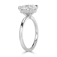 2.82ct Cushion Cut Diamond Engagement Ring