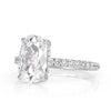 2.85ct Old Mine Cut Diamond Engagement Ring