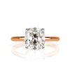 2.17ct Old Mine Cut Diamond Engagement Ring