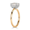 1.89ct Cushion Cut Diamond Engagement Ring