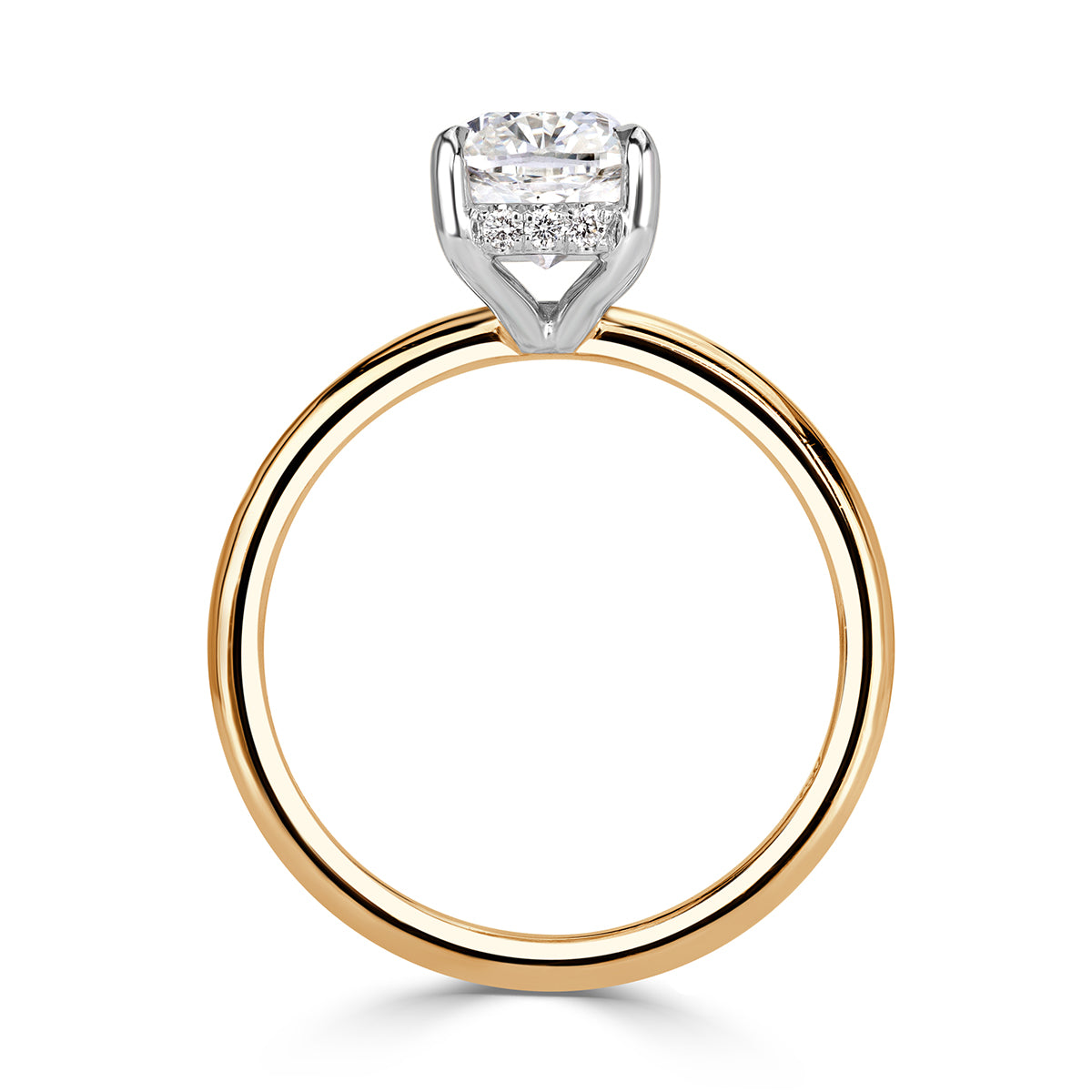 1.89ct Cushion Cut Diamond Engagement Ring