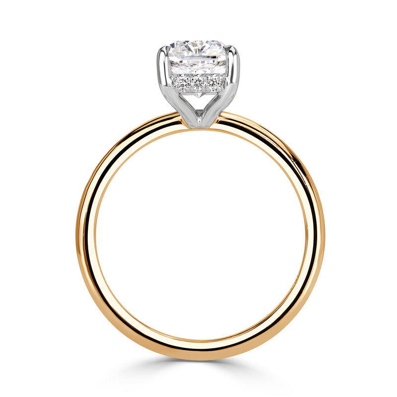 1.89ct Cushion Cut Diamond Engagement Ring