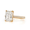 3.48ct Radiant Cut Diamond Engagement Ring