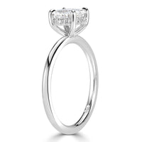 1.12ct Old Mine Cut Diamond Engagement Ring