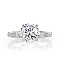 2.60ct Round Brilliant Cut Diamond Engagement Ring