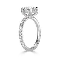2.60ct Round Brilliant Cut Diamond Engagement Ring