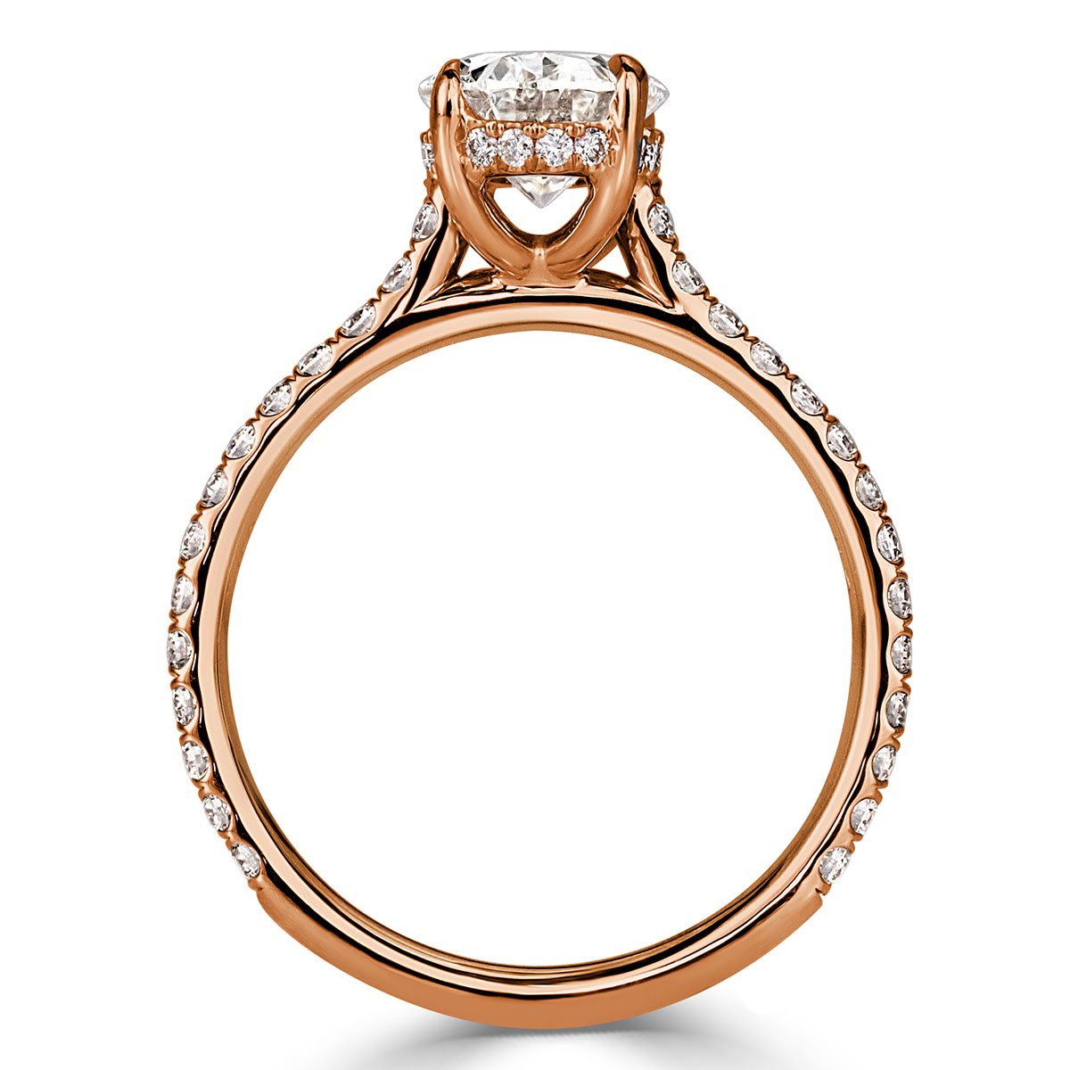 2.09ct Oval Cut Diamond Engagement Ring