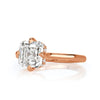 1.81ct Asscher Cut Diamond Engagement Ring