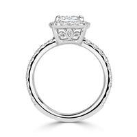 2.34ct Cushion Cut Diamond Engagement Ring