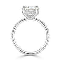 3.56ct Round Brilliant Cut Diamond Engagement Ring