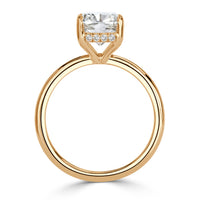 2.92ct Cushion Cut Diamond Engagement Ring