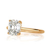 1.96ct Old Mine Cut Diamond Engagement Ring