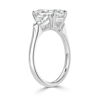 3.68ct Radiant Cut Diamond Engagement Ring