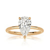 2.10ct Pear Shaped Diamond Engagement Ring