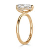 2.10ct Pear Shaped Diamond Engagement Ring