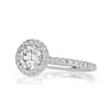 1.21ct Round Brilliant Cut Diamond Engagement Ring