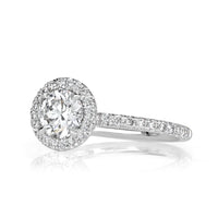 1.21ct Round Brilliant Cut Diamond Engagement Ring