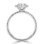 1.21ct Round Brilliant Cut Diamond Engagement Ring