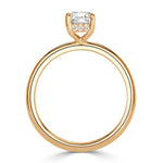 1.26ct Emerald Cut Diamond Engagement Ring