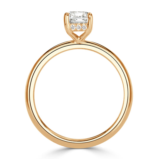 Mark Broumand makes it easy to find a one-of-a-kind emerald cut engagement ring.