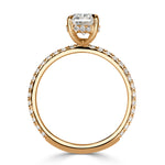 2.29ct Oval Cut Diamond Engagement Ring