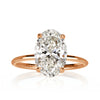 3.33ct Oval Cut Diamond Engagement Ring