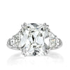 6.27ct Old Mine Cut Diamond Engagement Ring