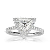 1.98ct Trillion Cut Diamond Engagement Ring