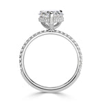 3.37ct Pear Shaped Diamond Engagement Ring