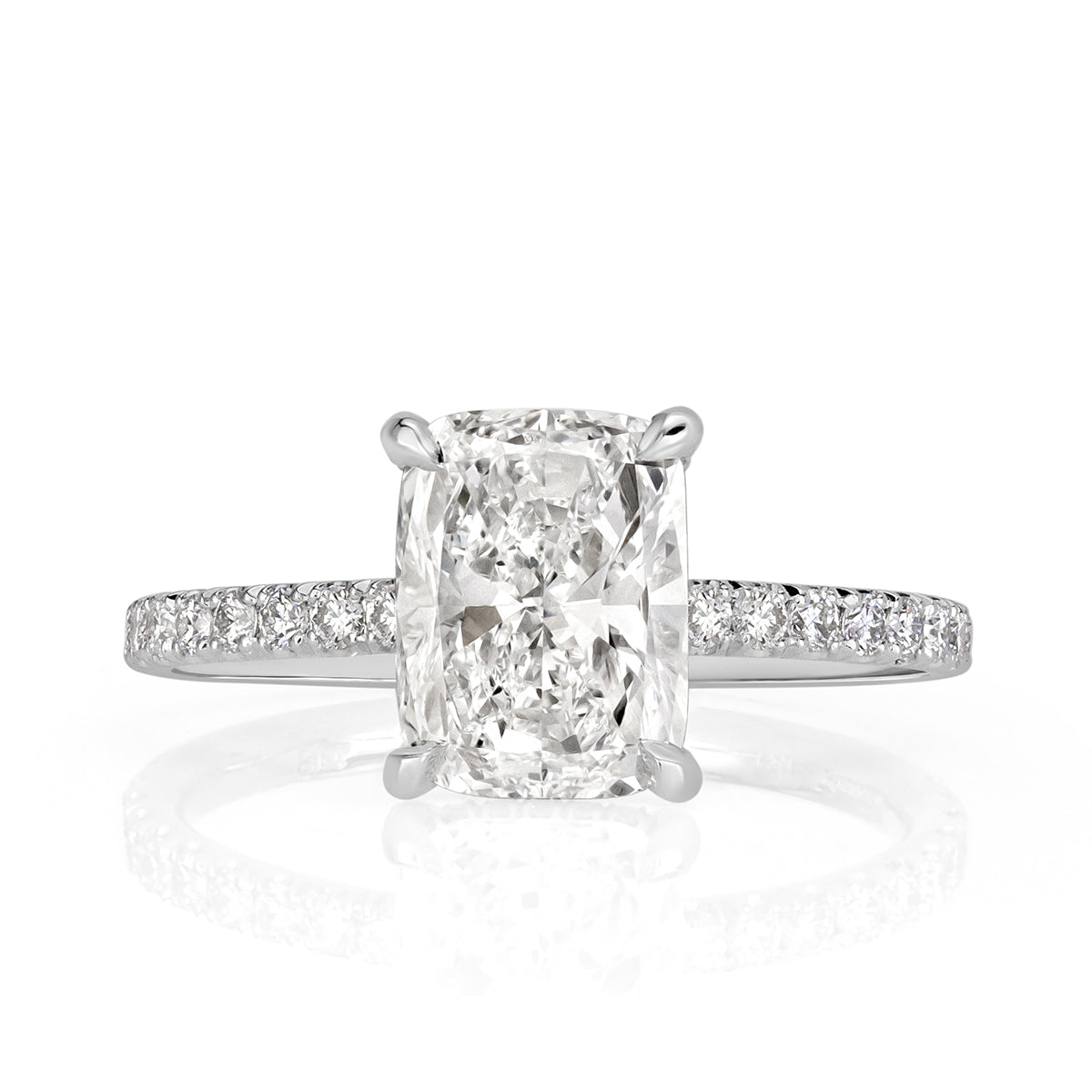 2.33ct Cushion Cut Diamond Engagement Ring