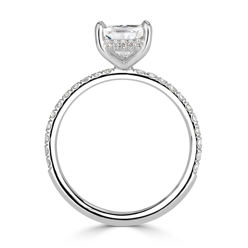 2.33ct Cushion Cut Diamond Engagement Ring
