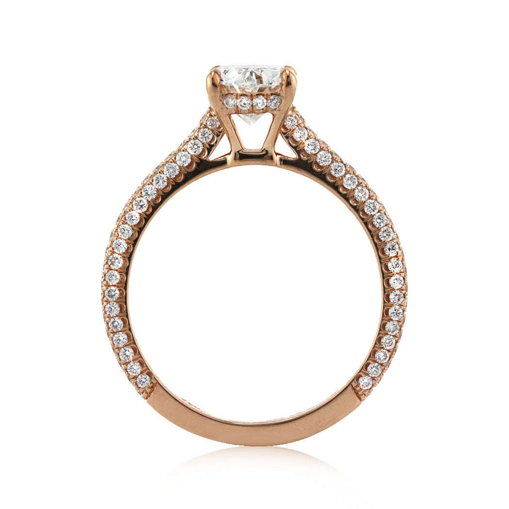 2.05ct Oval Cut Diamond Engagement Ring