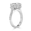 4.99ct Emerald Cut Diamond Engagement Ring