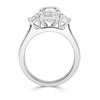 4.99ct Emerald Cut Diamond Engagement Ring