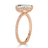 2.38ct Pear Shaped Diamond Engagement Ring
