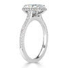 2.11ct Radiant Cut Diamond Engagement Ring