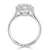 3.19ct Pear Shaped Diamond Engagement Ring