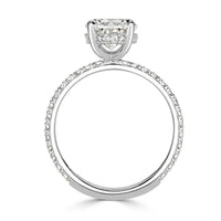 3.01ct Oval Cut Diamond Engagement Ring