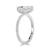 2.16ct Pear Shaped Diamond Engagement Ring