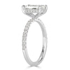 1.89ct Old Mine Cut Diamond Engagement Ring