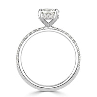 1.89ct Old Mine Cut Diamond Engagement Ring