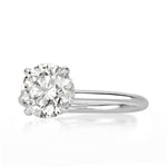 2.32ct Round Brilliant Cut Diamond Engagement Ring