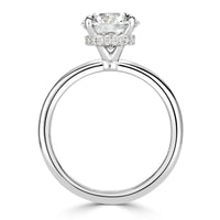 2.32ct Round Brilliant Cut Diamond Engagement Ring
