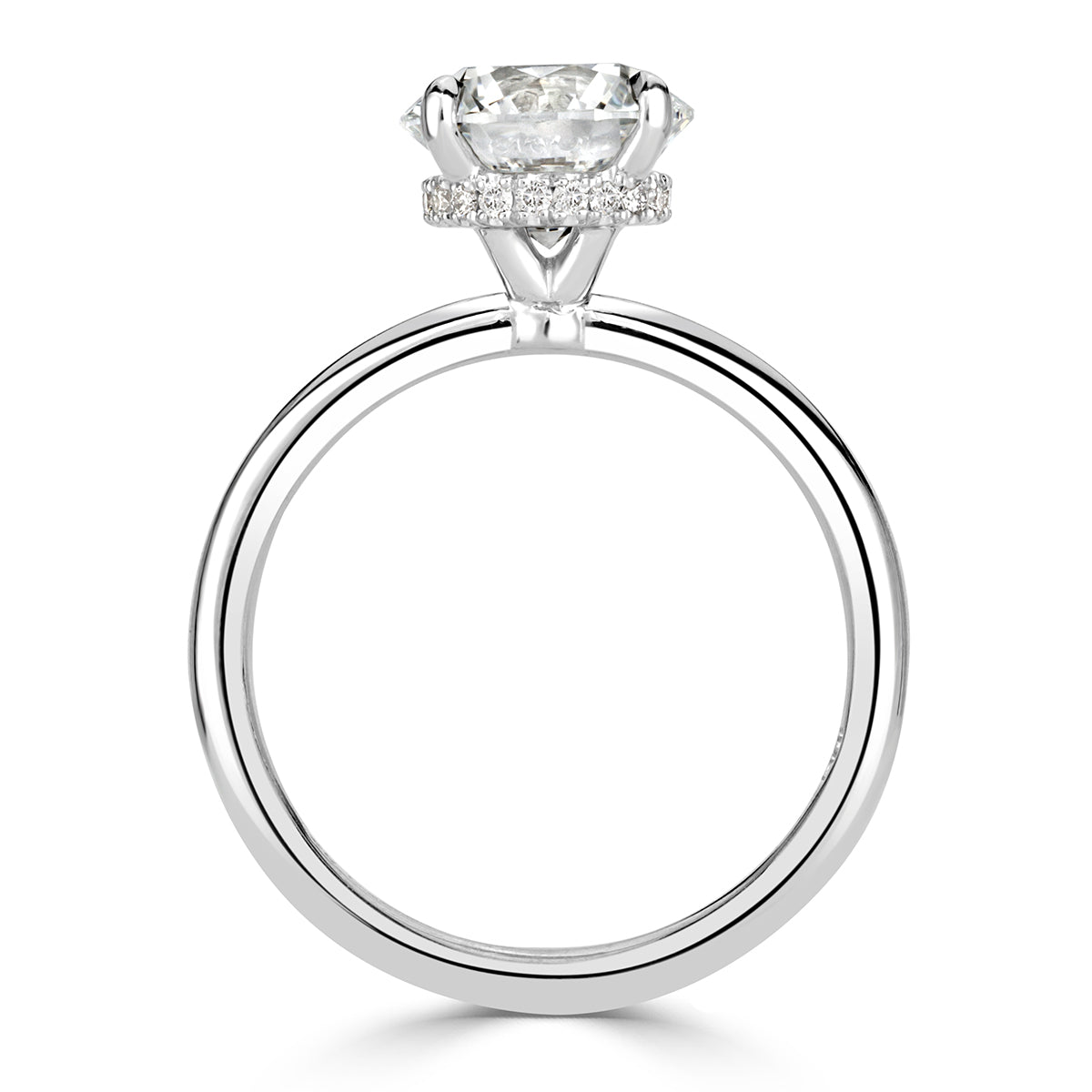 2.32ct Round Brilliant Cut Diamond Engagement Ring