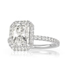3.19ct Radiant Cut Diamond Engagement Ring