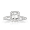 1.69ct Emerald Cut Diamond Engagement Ring